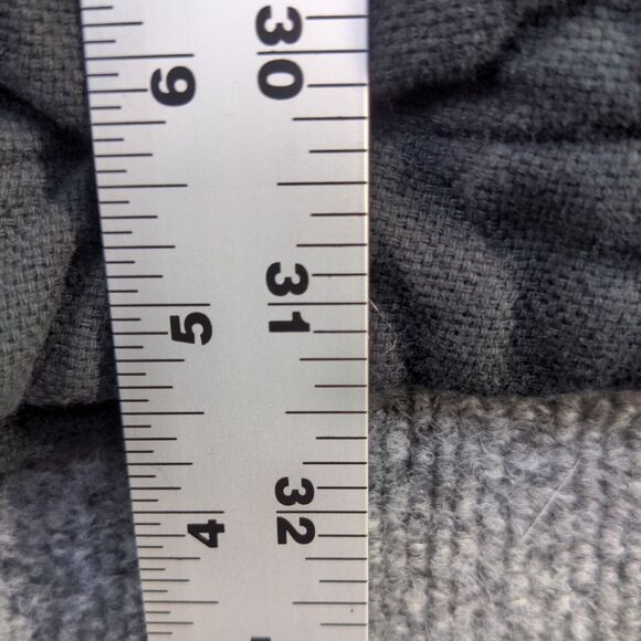 Mac Tools Men's Button-Up Flannel Lined Hooded Jacket Black Big 2X Pockets - Picture 13 of 14